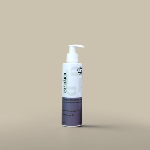 Lait Dépigmentant Unifiant – Hydratation & Éclat