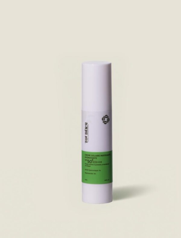Crème Solaire Matifiante & Hydratante SPF50+ UVA/UVB